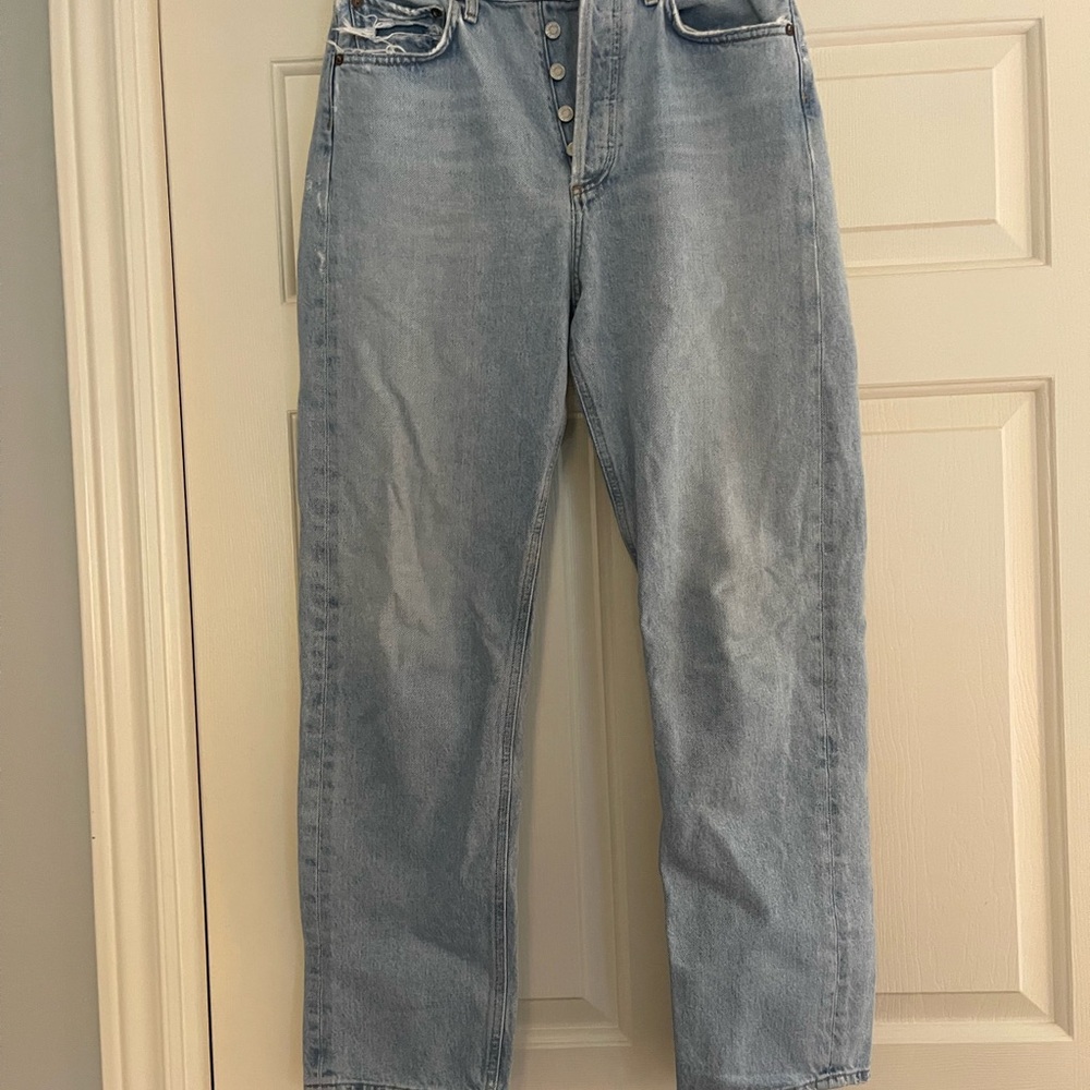 Agolde Light Blue High Rise Women's Jeans